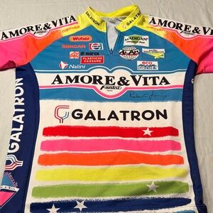 Vintage Amore & Vita Fanini Racing Cycling Jersey , M , $35